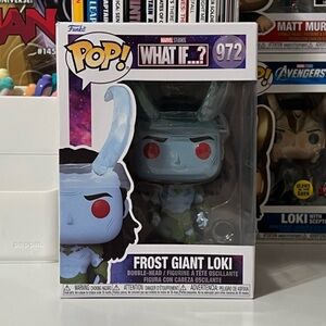 marvel funko pop! frost giant loki from what if? #972